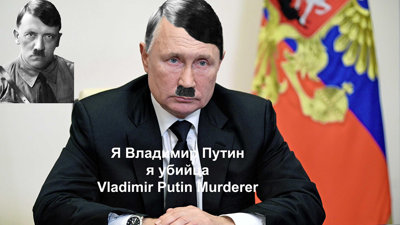 Vladimir Putin de nieuwe Hitler